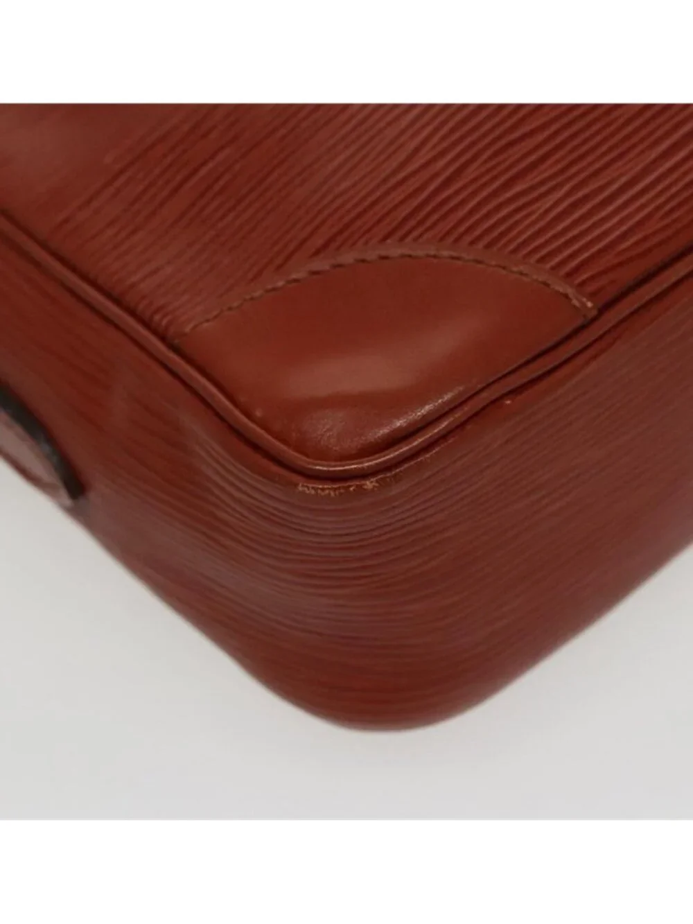 Authentic LOUIS VUITTON Epi Trocadero 23 Shoulder Bag Brown M52313 LV